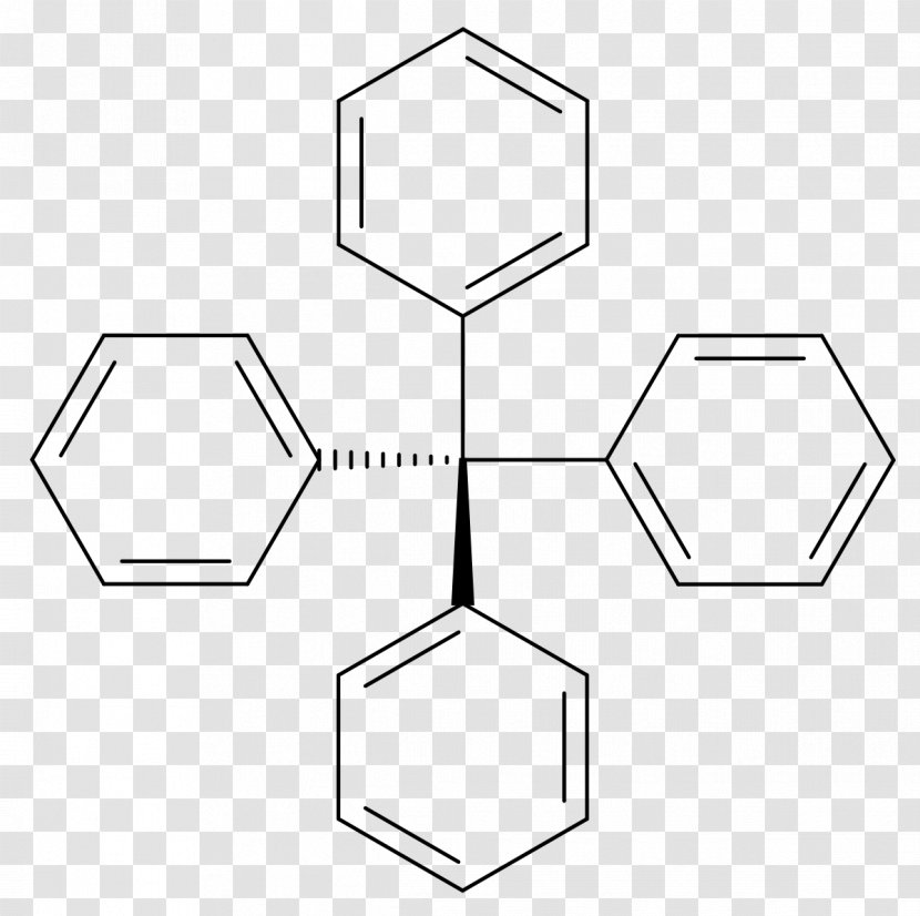 Tetraphenylmethane Chemistry Phenyl Group Chemical Substance Compound - Flower - Victor Moses Transparent PNG