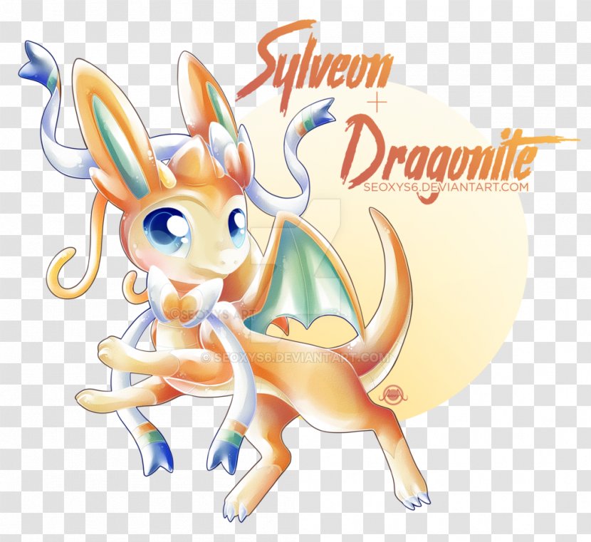 Sylveon Dragonite Dratini Salamence Pokémon - Vertebrate - Pokemon Transparent PNG