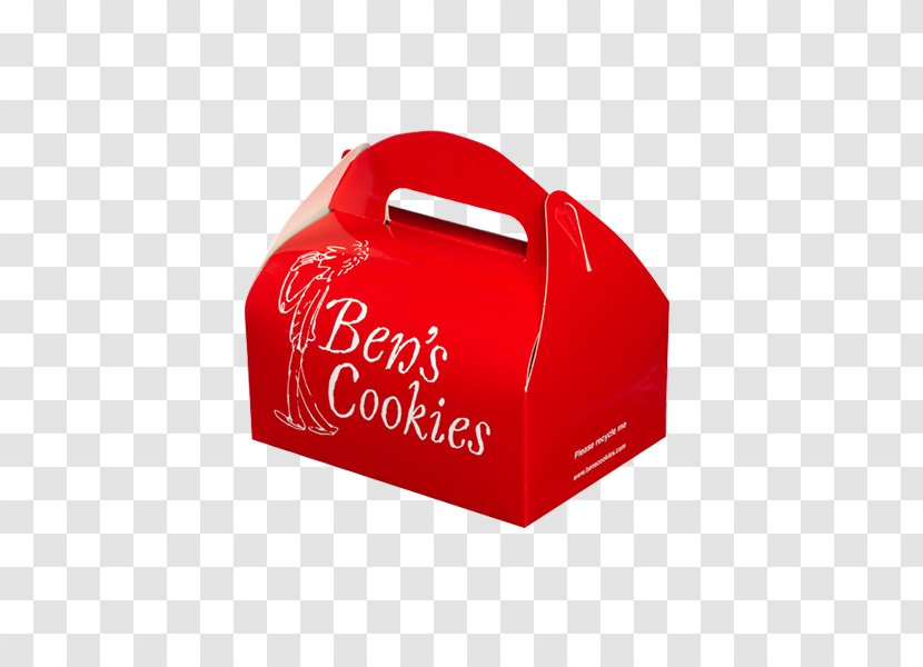 Ben's Cookies Box Milk White Chocolate Biscuits - Redm - Korean Small Fresh Transparent PNG