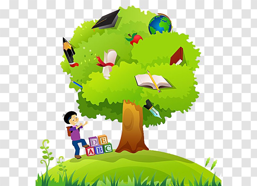 Royalty-free Getty Images Stock Photography Illustration - Art - A Child Under Tree Transparent PNG