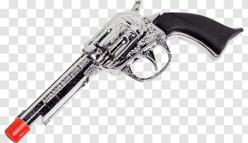 Trigger Revolver Firearm Ranged Weapon Pistol - Watercolor Transparent PNG
