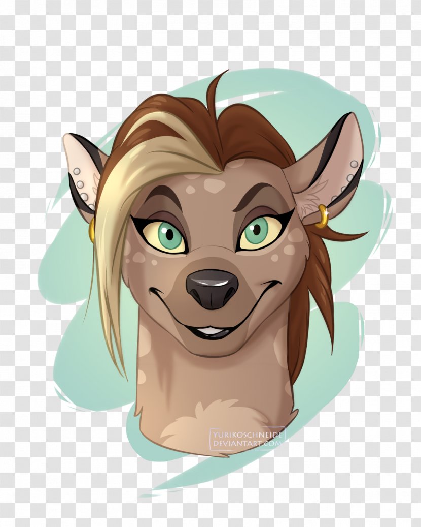 Fan Art Dog Hyena - Cartoon Transparent PNG