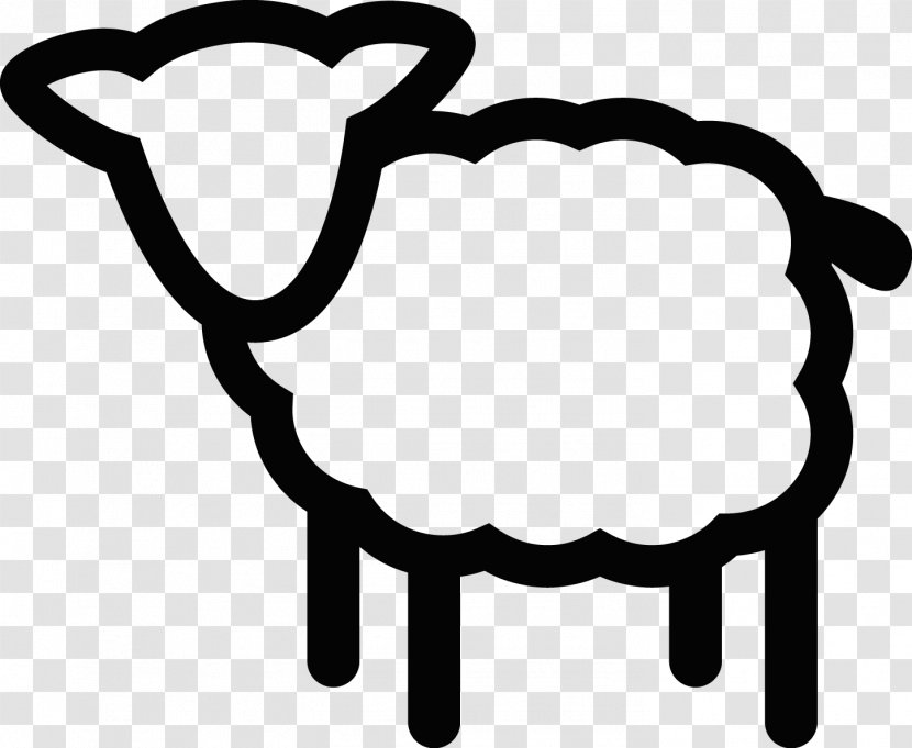 Suzy Sheep Livestock Wool - Visit Vector Transparent PNG