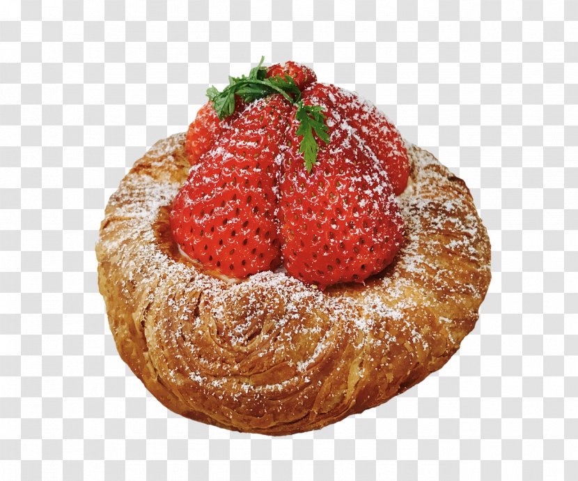 Strawberry Tart Velvet Patisserie Cake Dessert - Bakery Transparent PNG