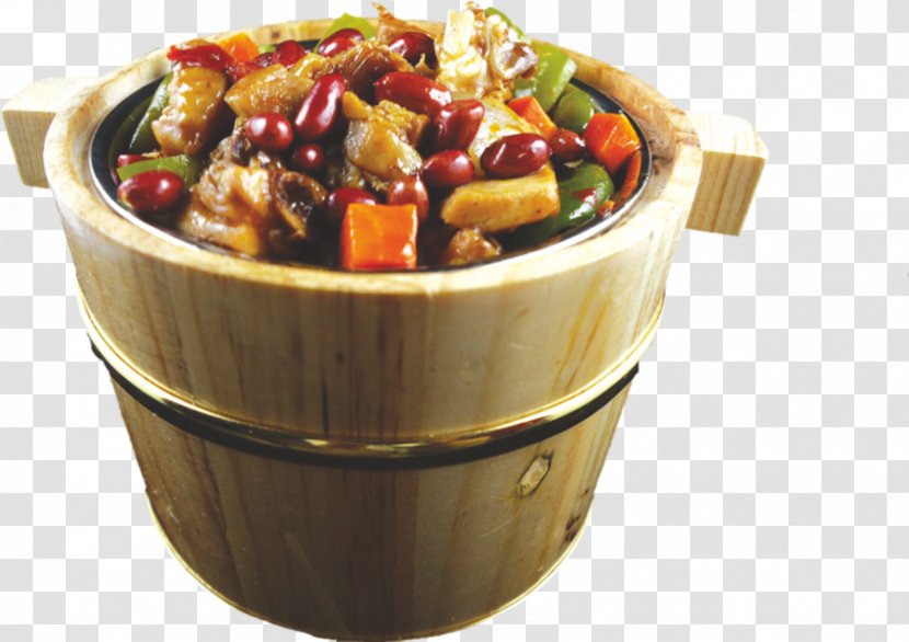 Fried Rice Chinese Cuisine Seafood Cooked Bibimbap - Spicy Chicken Transparent PNG