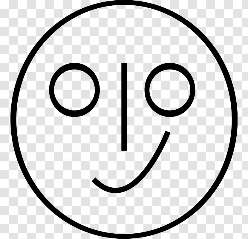 Smiley Clip Art - Monochrome Photography Transparent PNG