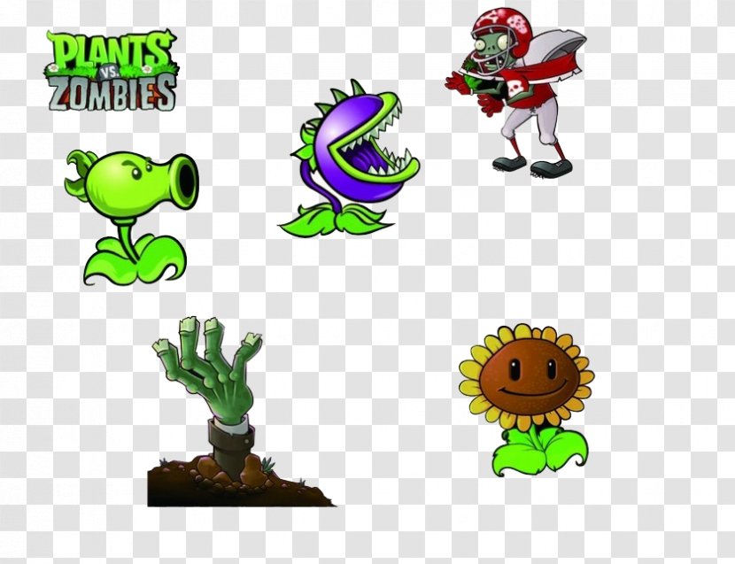 Plants Vs. Zombies 2: Its About Time - Silhouette - Plant Transparent PNG