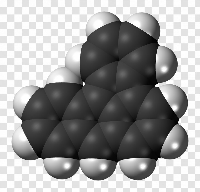 Pentacene Molecule Tetracene Space-filling Model Quinoline - Watercolor - Frame Transparent PNG