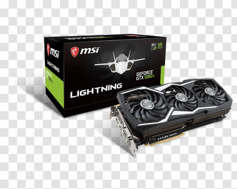 Graphics Cards & Video Adapters RGB Backlit Gaming High-end Card GeForce GTX 1080Ti LIGHTNING Z Processing Unit PCI Express - Pci - Laptop Comparison Transparent PNG