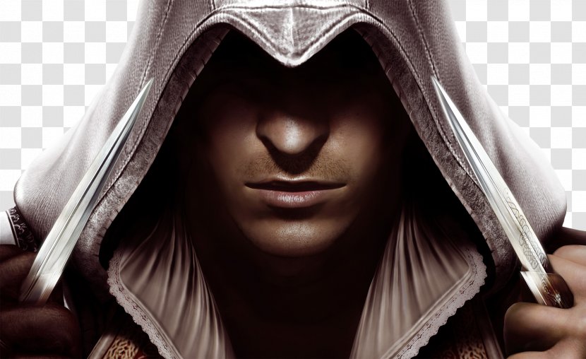 Assassin's Creed II Ezio Auditore Creed: Revelations Brotherhood The Collection - Silhouette - Frame Transparent PNG