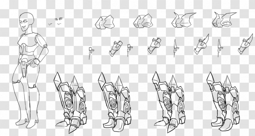 Transformers Autobot Drawing Female Sketch - Tree Transparent PNG