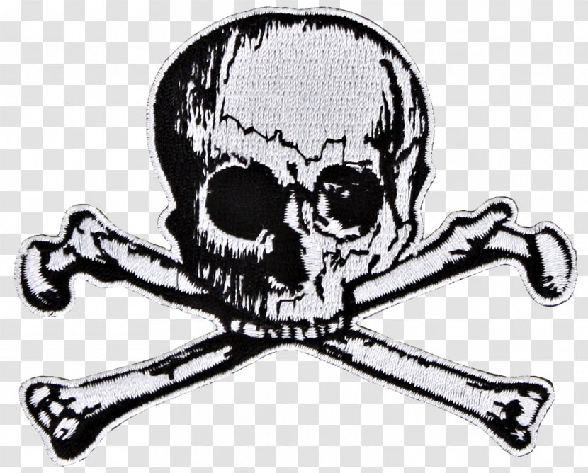 Skull And Bones Crossbones Long Bone - Logo Transparent PNG
