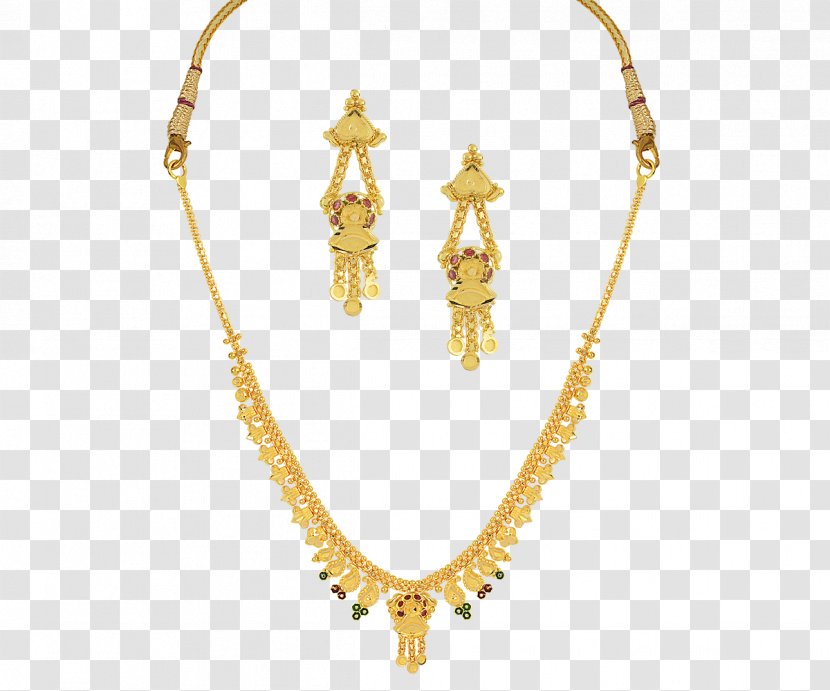 Necklace Earring Orra Jewellery Gold - India - Bridal Jewelry Transparent PNG