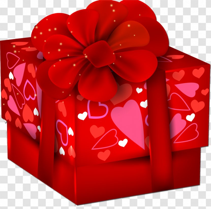 Valentine's Day Gift Paper Heart - Birthday Transparent PNG