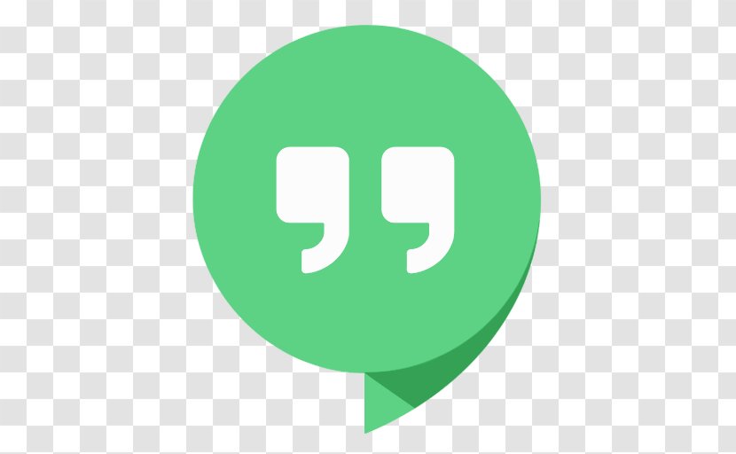 Google Hangouts Voice Videotelephony Instant Messaging - Developers Transparent PNG