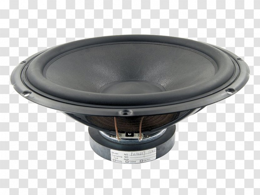 Loudspeaker Woofer Public Address Systems Ohm Sound - Voice Coil - Frequency Response Transparent PNG