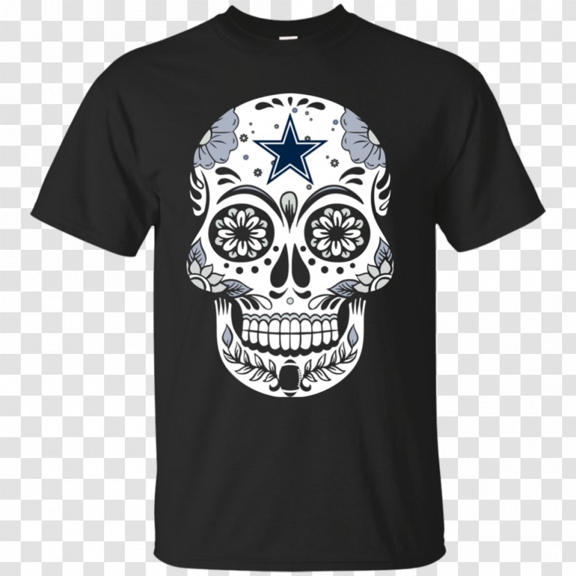 T-shirt Jack Skellington La Calavera Catrina Skull - Bone Transparent PNG