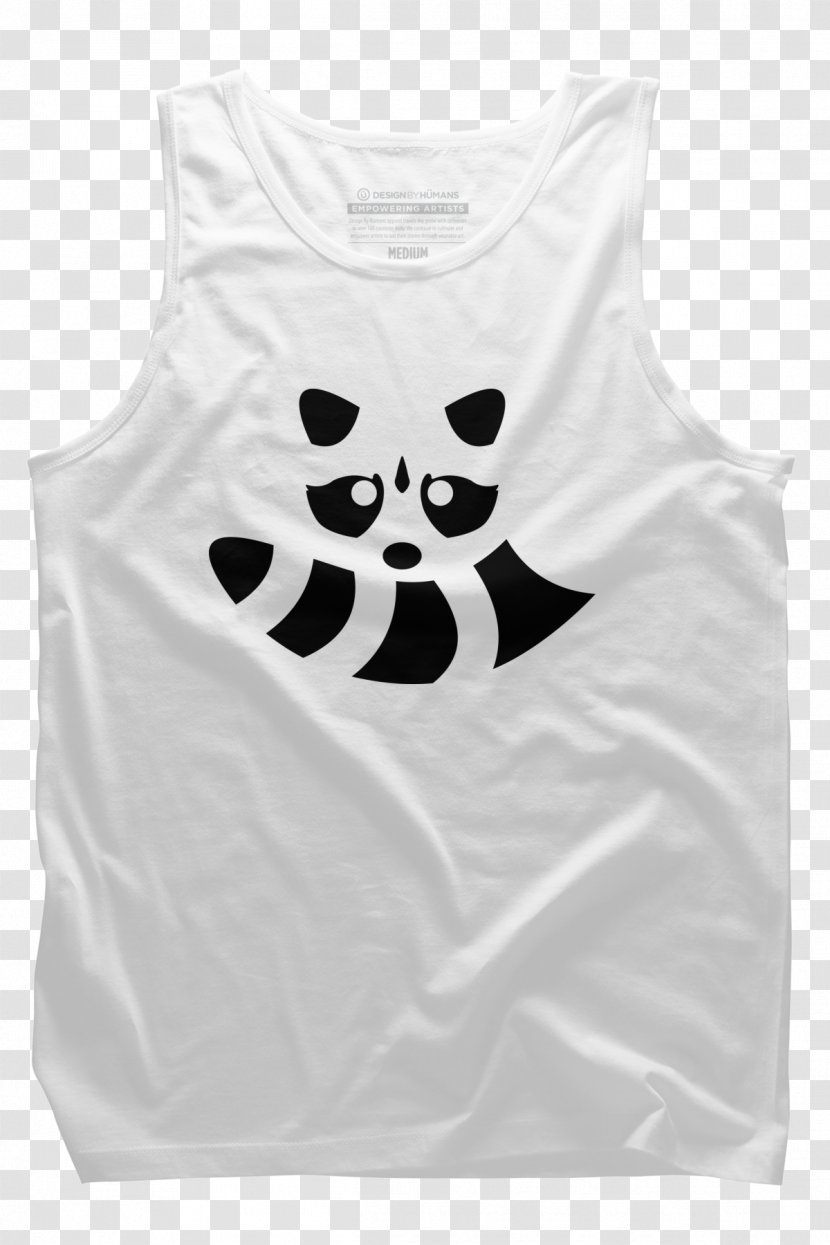 T-shirt Clothing Sleeveless Shirt Top - Raccoon Transparent PNG