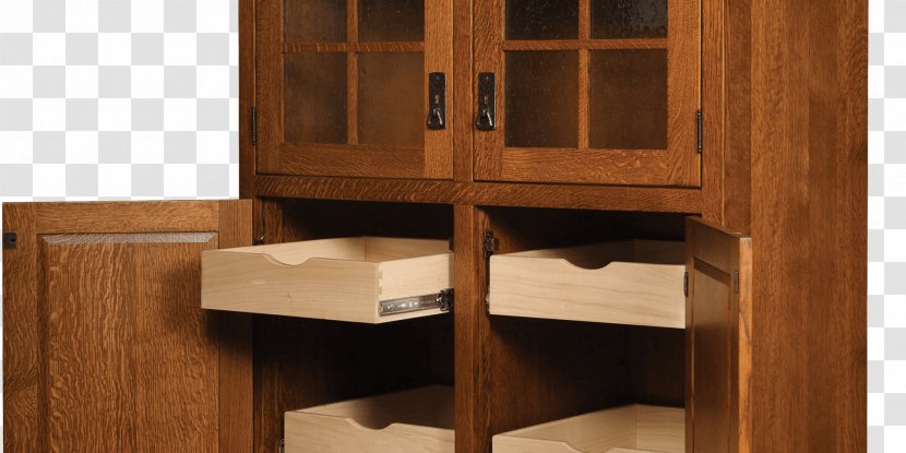 Shelf Cabinetry Drawer Pantry Kitchen Cabinet - Hardwood - Occasional Furniture Transparent PNG