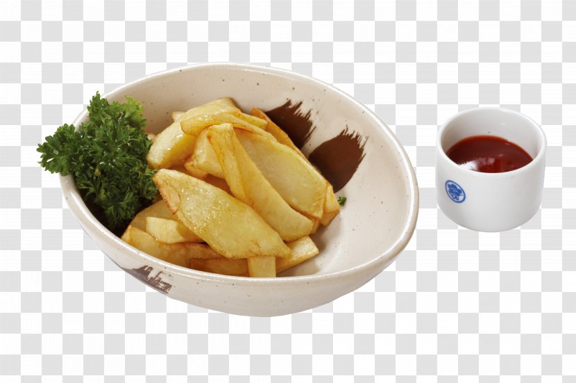 French Fries Fish And Chips Potato Wedges Full Breakfast - Fast Food - Products In Kind Transparent PNG