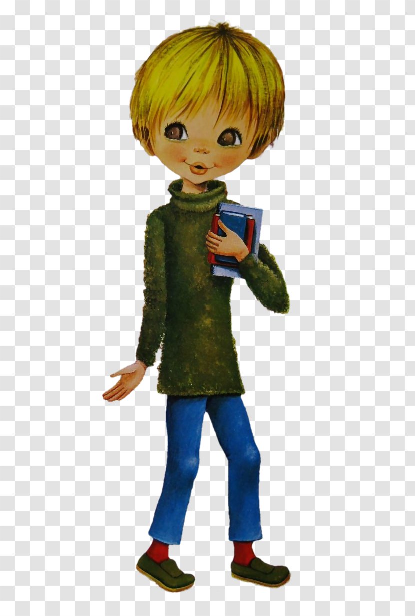 Boy Human Behavior Cartoon Character - Doll Transparent PNG