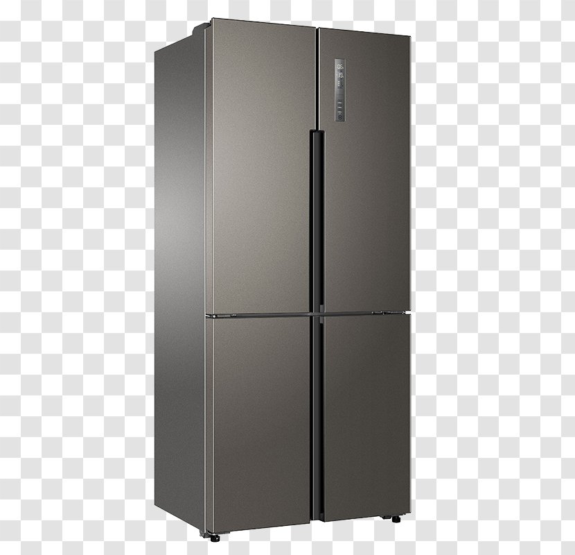 Refrigerator Wardrobe Angle - Home Appliance - Cross Door Transparent PNG