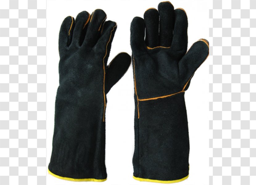 Cycling Glove Welding Leather Cattle - Safety - Golden Spot Transparent PNG