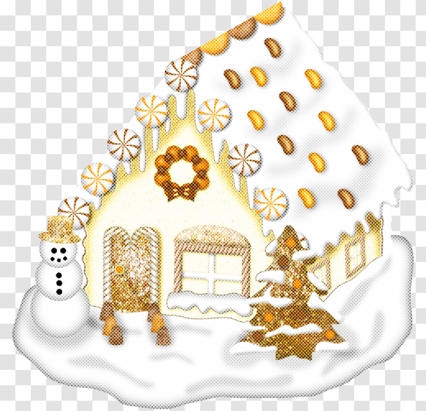 Gingerbread House Gingerbread Icing Transparent PNG