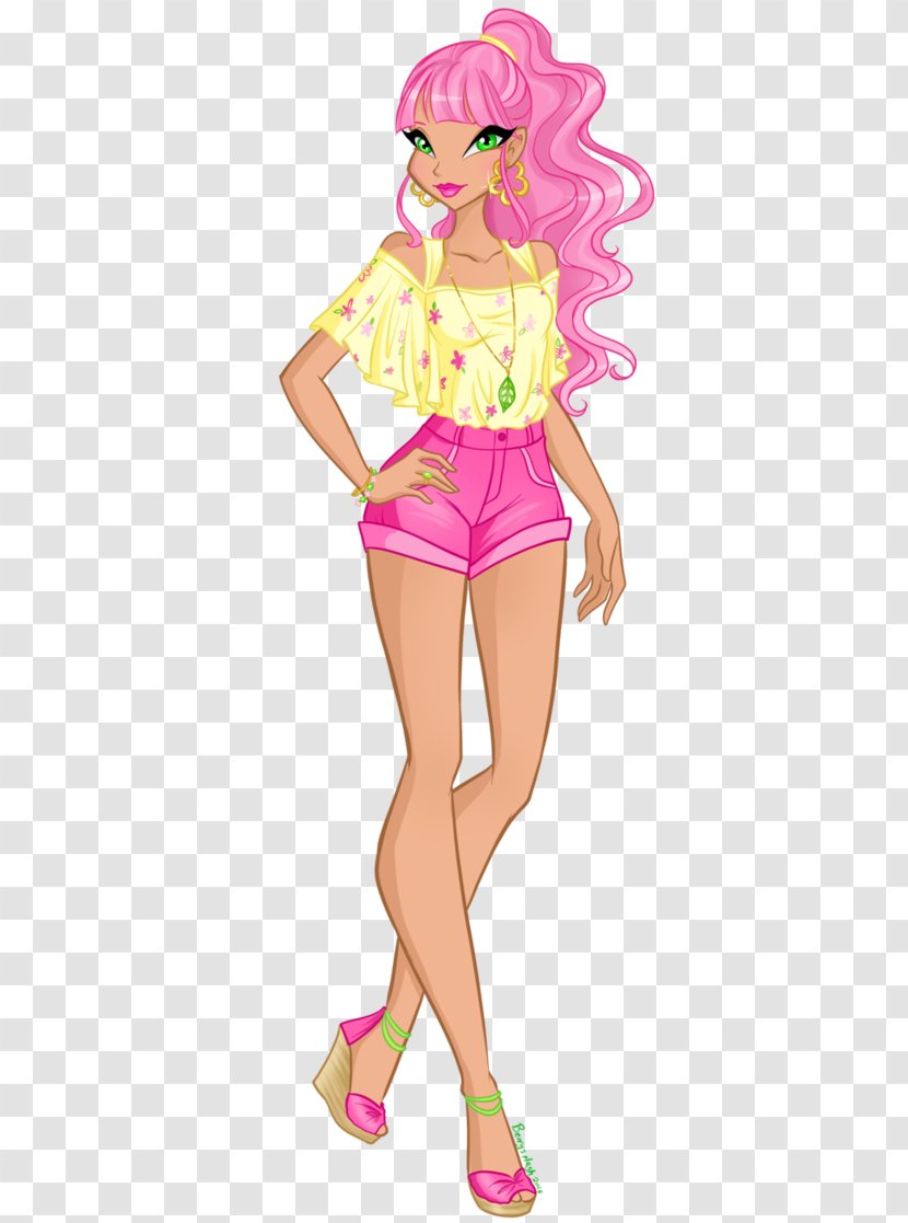 DeviantArt Character Barbie - Watercolor - Casual Transparent PNG
