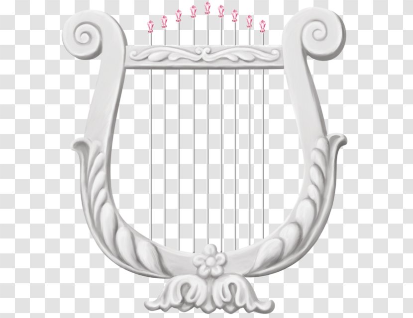 Harp Musical Instrument - Silhouette - U-shaped Transparent PNG