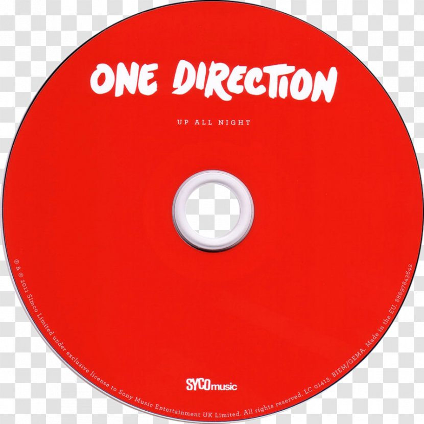 One Direction Up All Night: The Live Tour Take Me Home Four - Cartoon - CD Transparent PNG