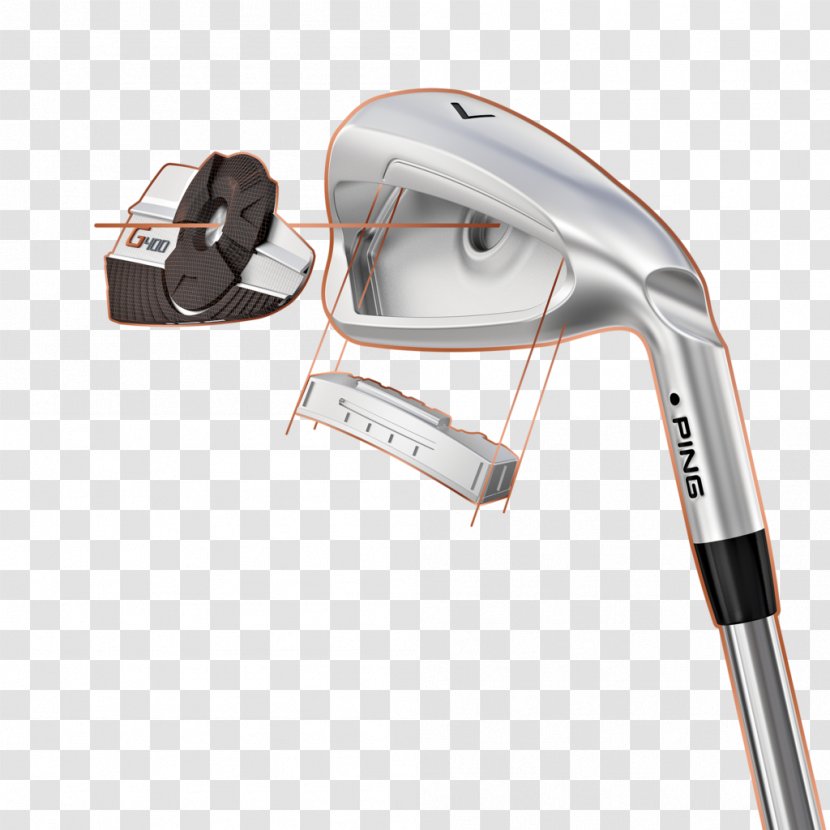 PING G400 Irons Golf Clubs - Pitching Wedge Transparent PNG