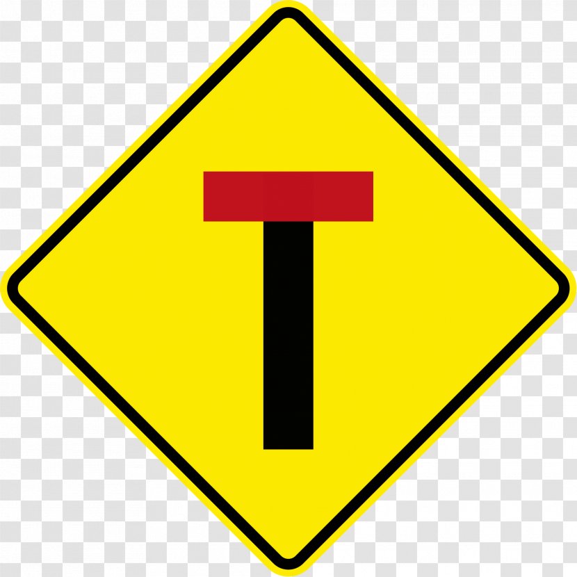 Triangle Traffic Sign Point - Signage - Road Transparent PNG