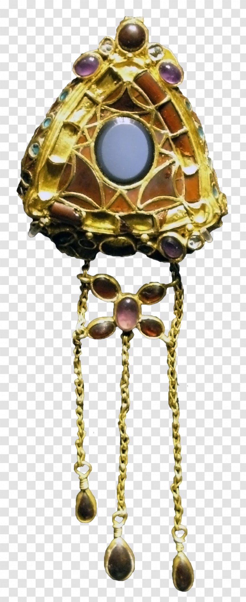 01504 Gold Brooch Brass Body Jewellery Transparent PNG
