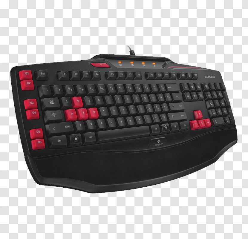 Computer Keyboard Logitech G103 Gaming Mouse F Klavye Transparent PNG