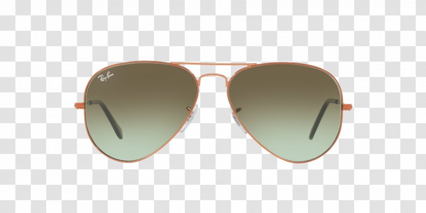 Aviator Sunglasses Ray-Ban Large Metal II Classic Transparent PNG