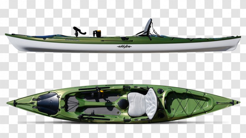 Kayak Fishing Eddyline Caribbean 14 Angling - Vehicle - Rod Stand Plans Transparent PNG