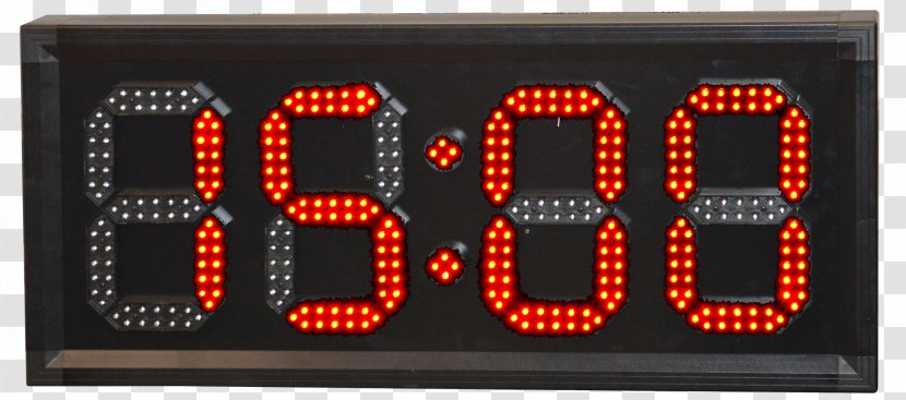 Display Device Seven-segment Arduino Electronics Breadboard - Signage - Led Board Transparent PNG