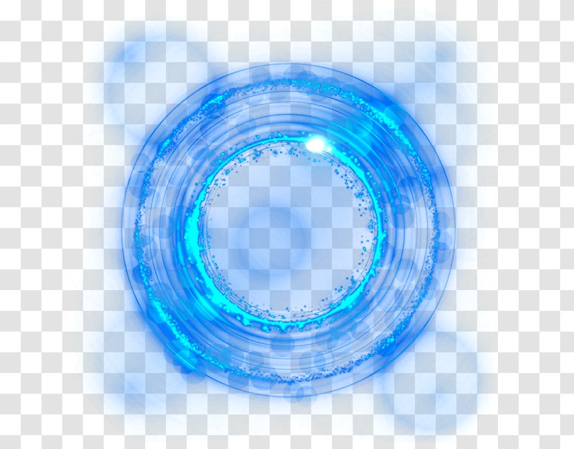 Light Blue Clip Art - Rgb Color Model - Ring Effect Transparent PNG