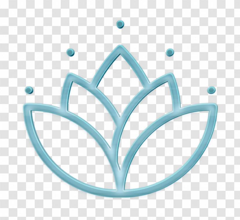 Lotus Icon Diwali Elements Icon Yoga Icon Transparent PNG
