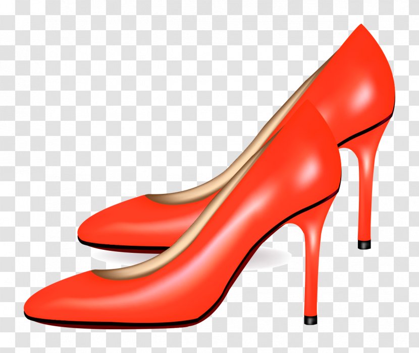 High-heeled Footwear Designer - Shoe - Vector Hand-drawn Cartoon Dress Heels Transparent PNG