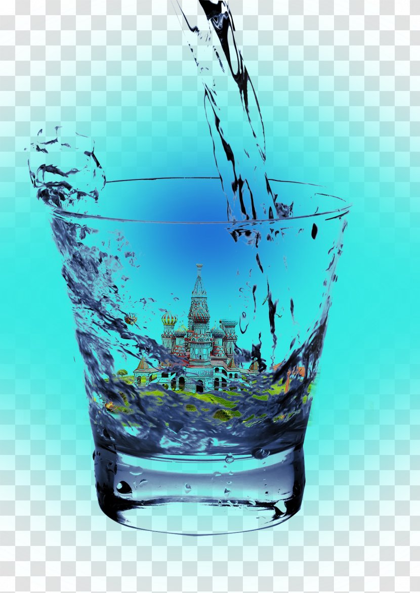 Tea Soft Drink Mineral Water Liquid - Cups Cities Transparent PNG
