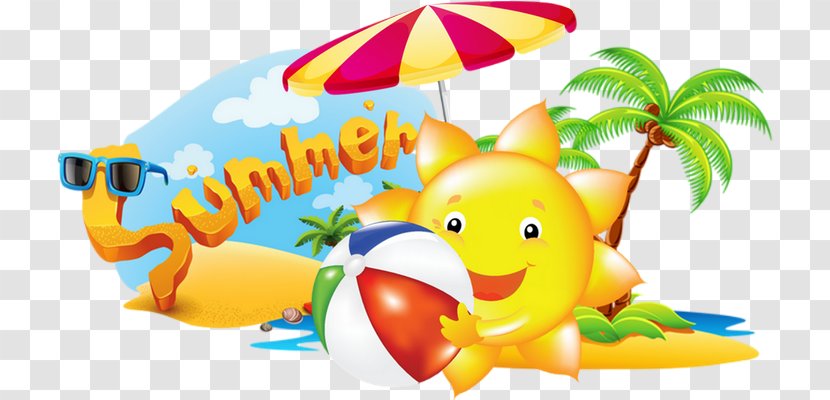 Clip Art For Summer Vacation - Tube Transparent PNG