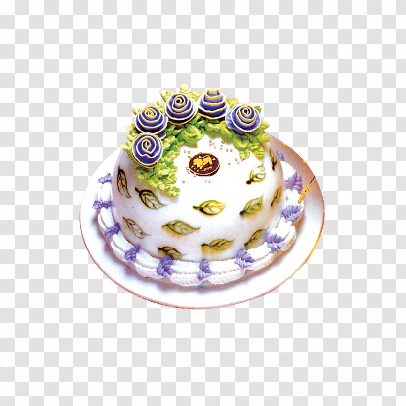Cream Birthday Cake Torte Bxe1nh Petit Four - Holiday Transparent PNG
