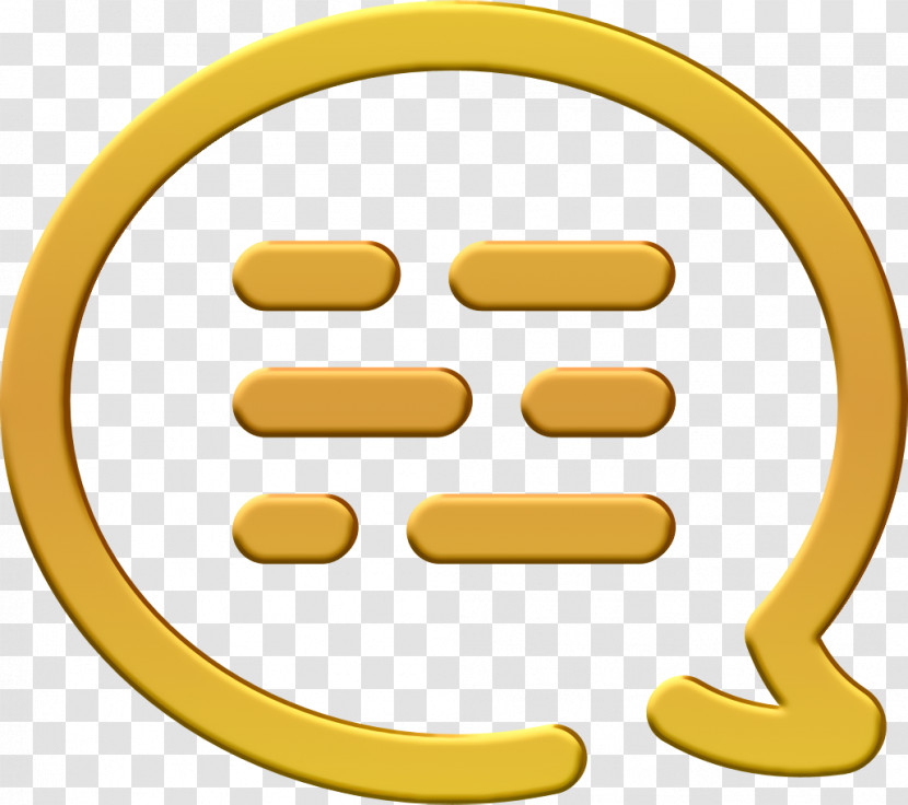Chat Icon Creative Outlines Icon Speech Bubble Icon Transparent PNG