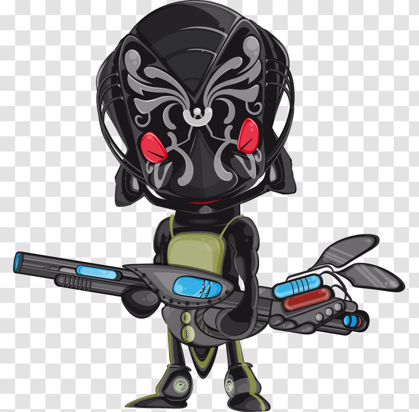 Extraterrestrial Life Cartoon Illustration - Monster - Vector Take Arms Aliens Transparent PNG