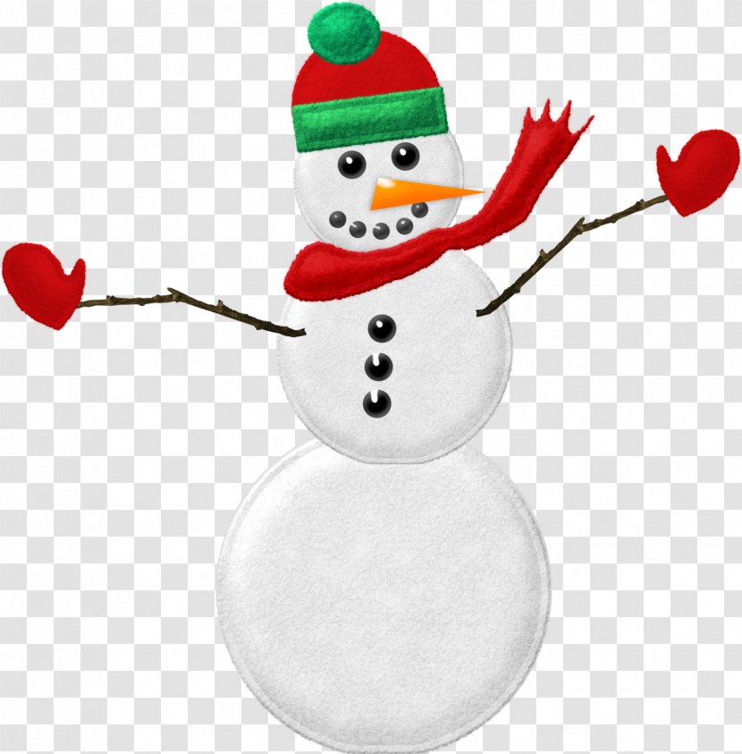 Snowman Winter Clip Art - Cartoon Transparent PNG