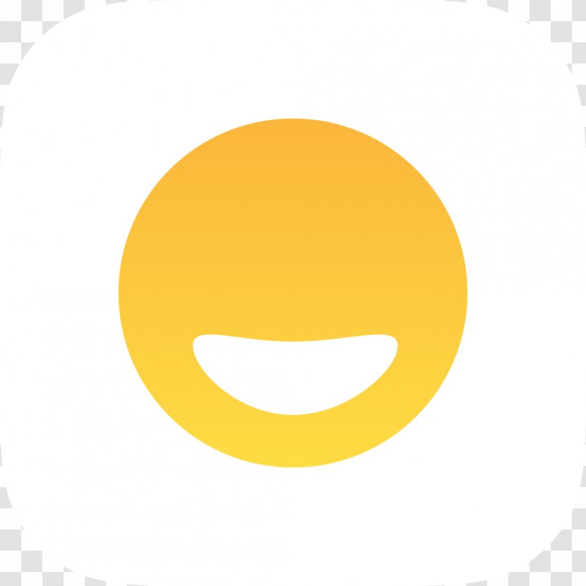 Emoticon Circle Font - Yellow - Levies Transparent PNG