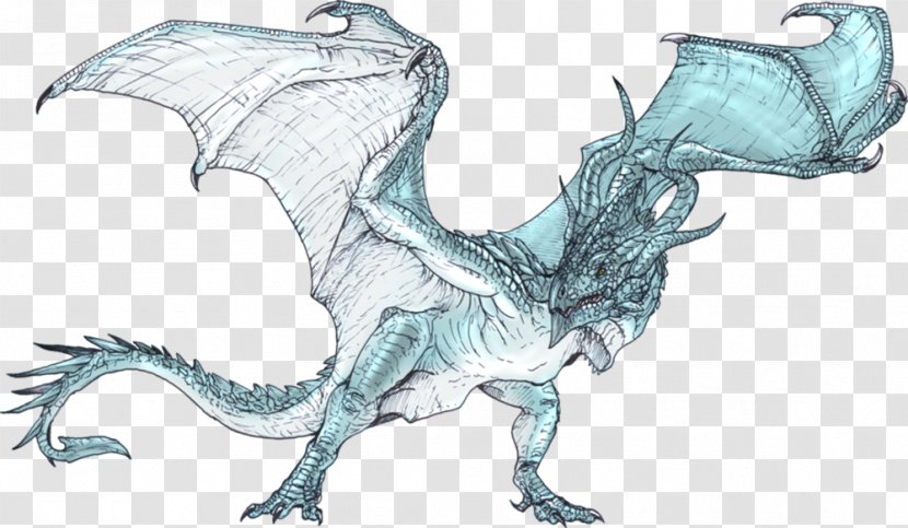 Wyvern Chinese Dragon Smaug Drawing - Tail Transparent PNG