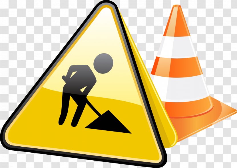 Vector Graphics Stock.xchng Stock Photography Image - Traffic Cone - Baustellenschild Illustration Transparent PNG